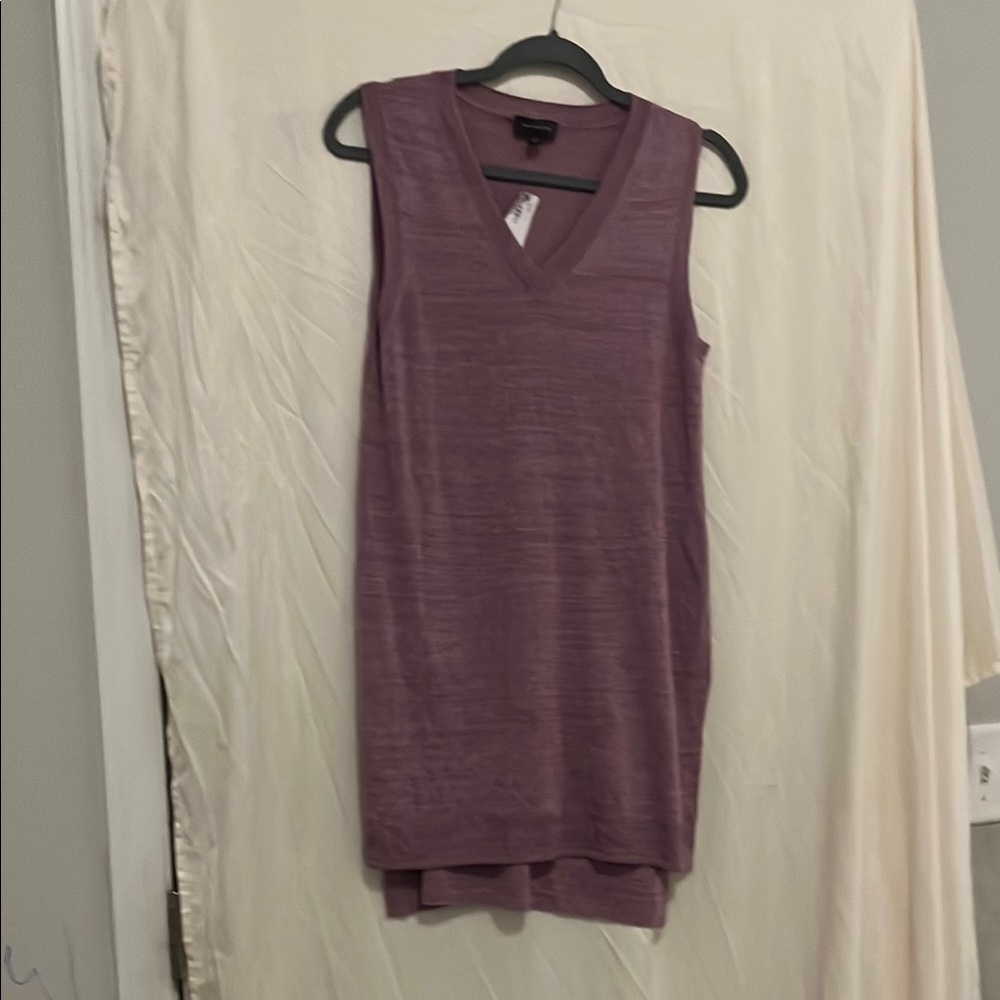 Purple Sleeveless Woven top